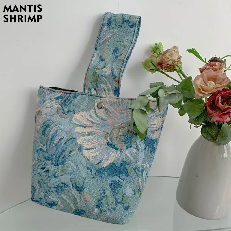 

Сумка женская холщовая, с ручкой и верхом