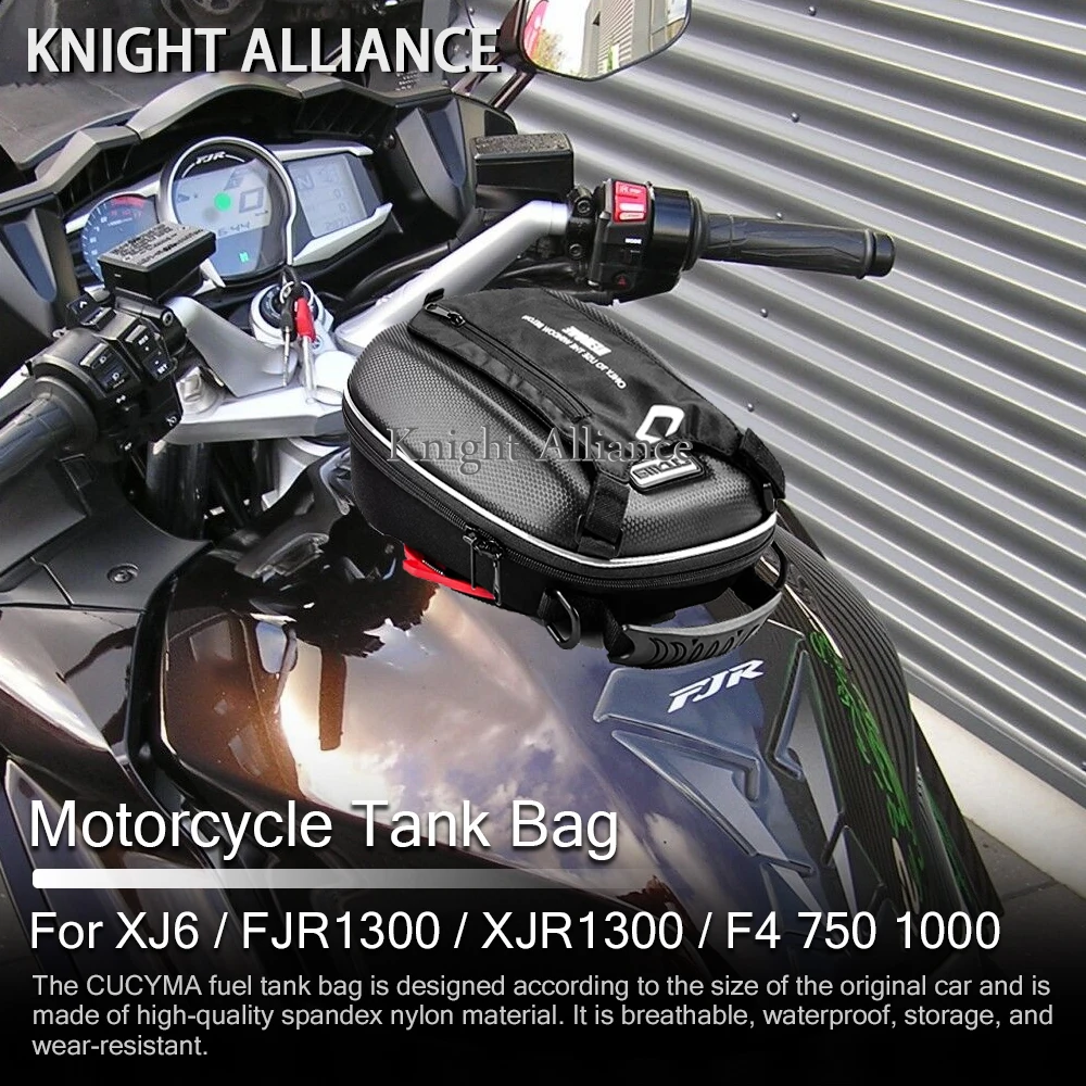 

Luggage Bag For YAMAHA XJ6 DIVERSION F 600 FJR1300 XJR1300 F4 750 1000 Motorcycle Accessories Navigation Racing Bags Tanklock