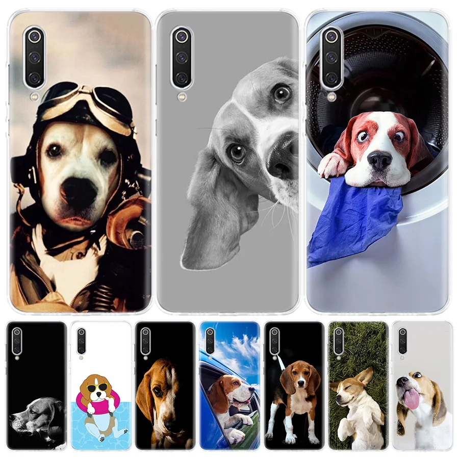 Чехол Beagle Dog для телефона Xiaomi Redmi Note 9S 8T 8 7 8A 7A 6A 4X S2 MI 10 9 CC9 Lite F1 Pro Модный