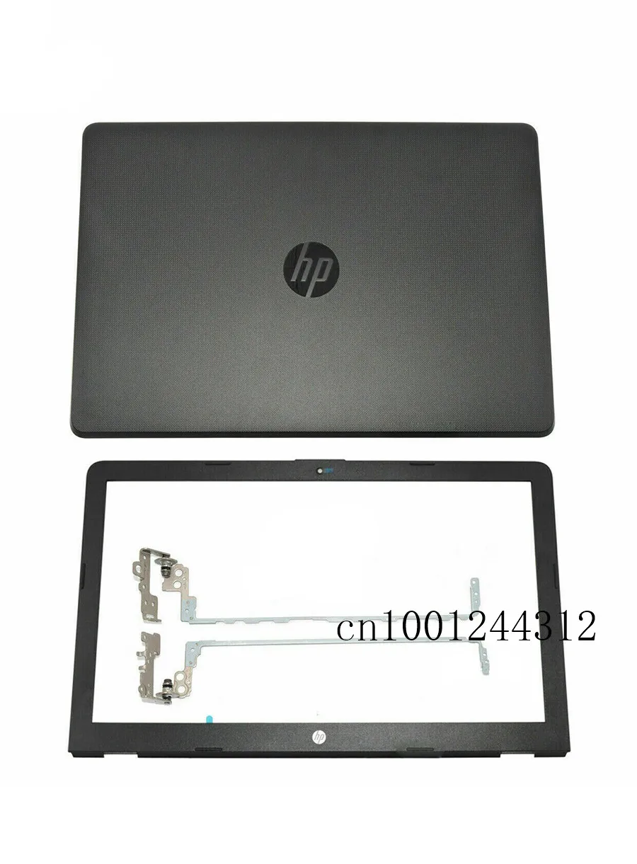 Для hp 15-BS 15T-BR 15Q-BU 15T-BS 15-BW 250 G6 ЖК задняя верхняя крышка/ободок/петля L13909-001 черный - Цвет: A B shell  Hinge