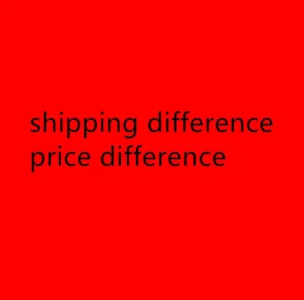 

shipping difference and price difference only
