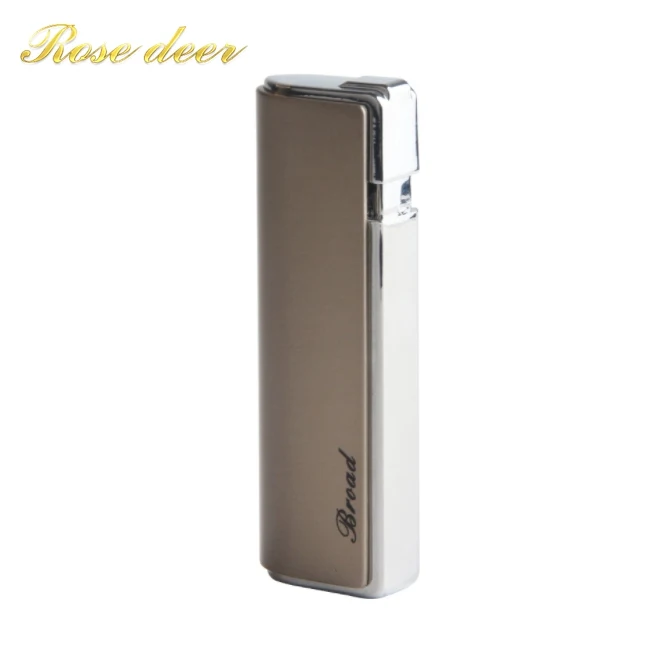 Новинка двухфлуоресцентная турбо-зажигалка Электронная зажигалка с синим