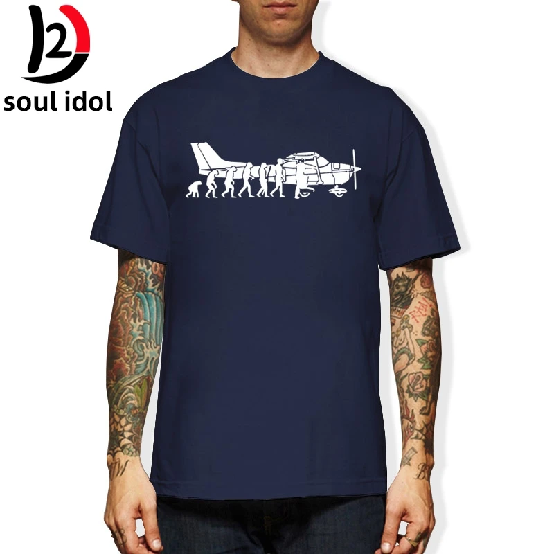 D2 Летняя мужская брендовая одежда с О-образным вырезом эволюция животных