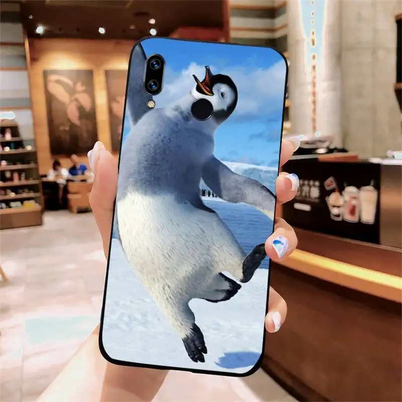 

penguin happy feet cute animal Phone Case For Xiaomi Redmi note 7 8 9 t k30 max3 9 s 10 pro lite