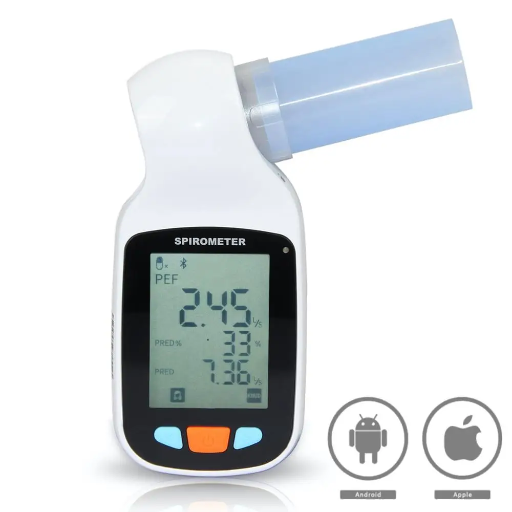 CONTEC SP70B цифровой прибор для измерения объема легких спирометр с приложением