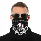 Шарф-Балаклава KRATOS GOD OF WAR, маска на половину лица для мужчин и женщин, Хэллоуин, головные уборы из полиэфира