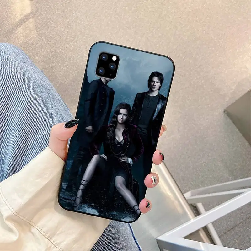 

The Vampire Diaries Phone Case For iphone 5s 6 7 8 11 12 plus xsmax xr pro mini se Cover Fundas Coque
