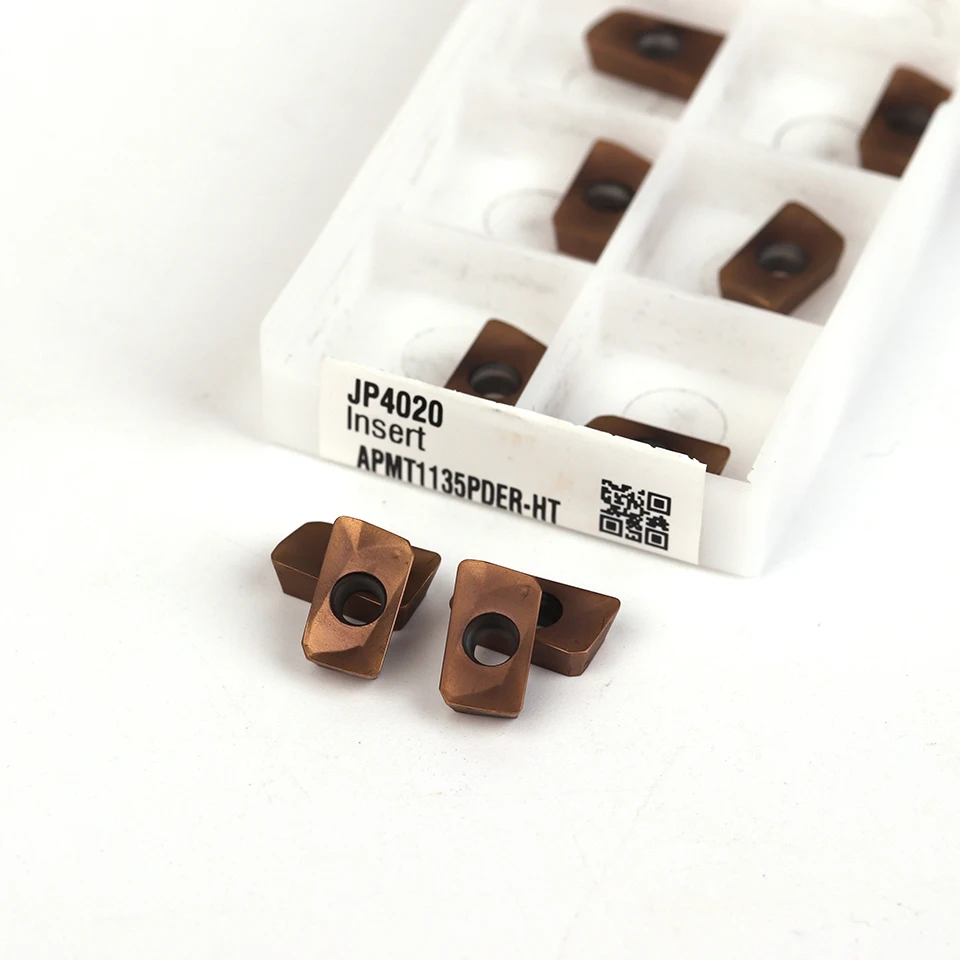 10 шт. APMT1135 APMT1604 PDER HT JP4020 100% оригинальная твердосплавная вставка HITACHI фрезерный