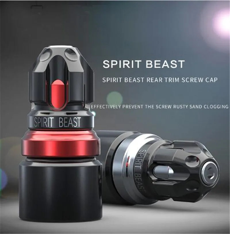 

SPIRIT BEAST Motorcycle Car Tires Wheel Valve Cap Dust Cover Car Styling For Universal Cars Motorcycle Decorative