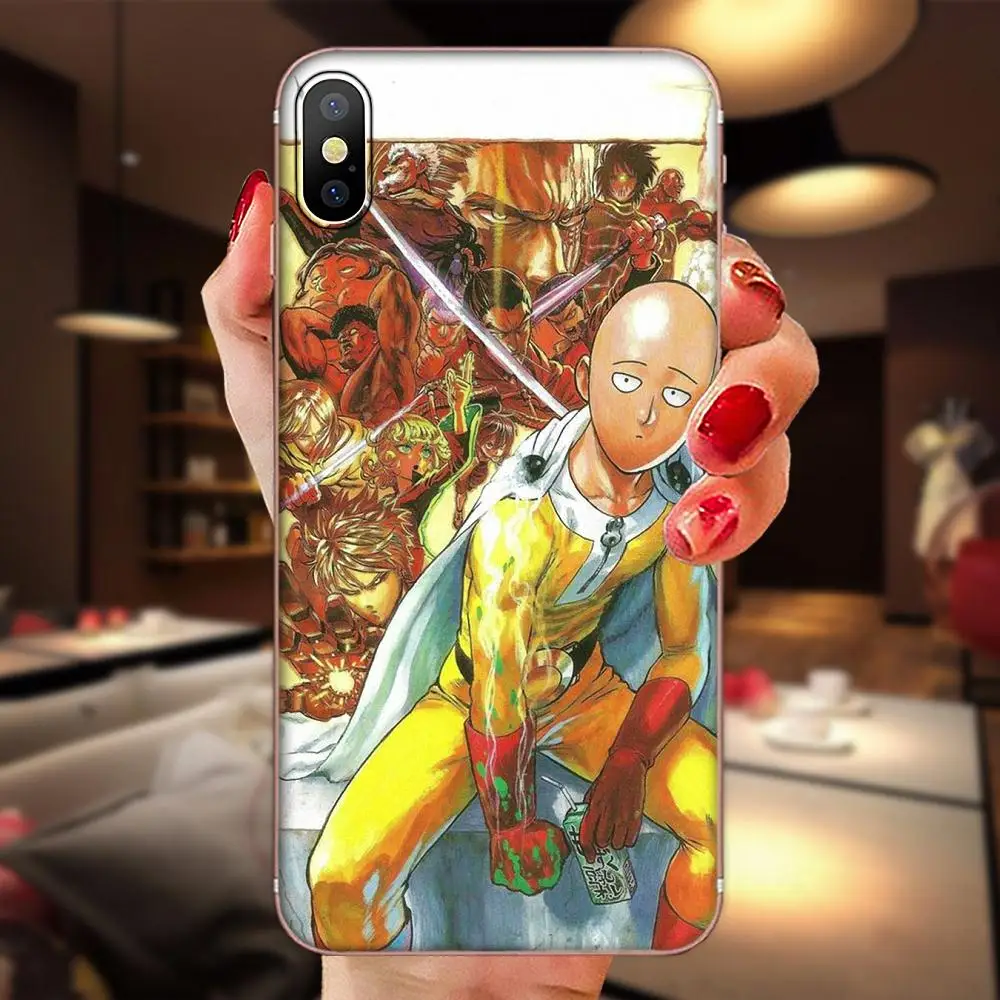 Силиконовые чехлы для sony Xperia Z Z1 Z2 Z3 Z4 Z5 compact Mini M2 M4 M5 T3 E3 E5 XA XA1 XZ Premium Аниме One Punch Man |