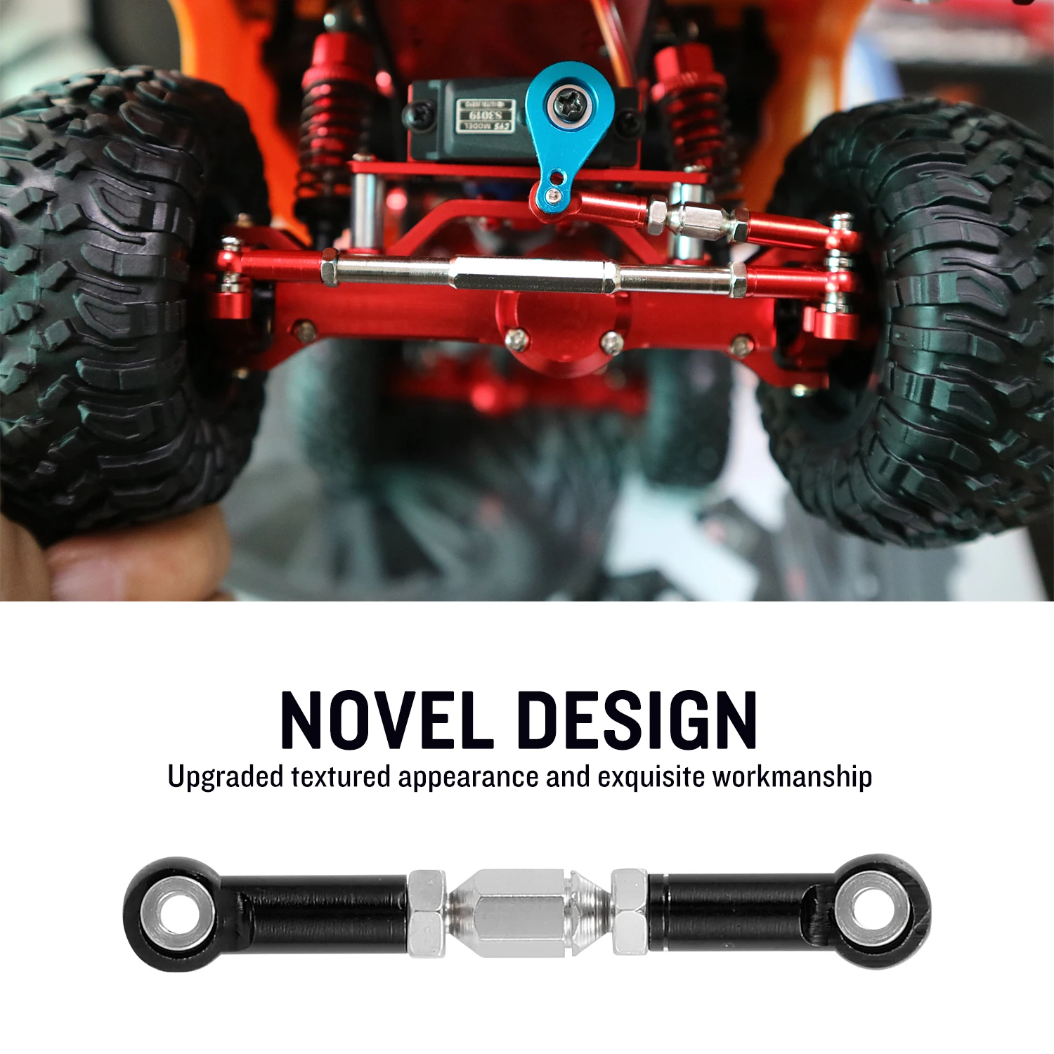 Сервопривод Тяговая тяга реверсивная стяжка запчасти для замены JJRC WPL MN-D90 MN-90 MN-99