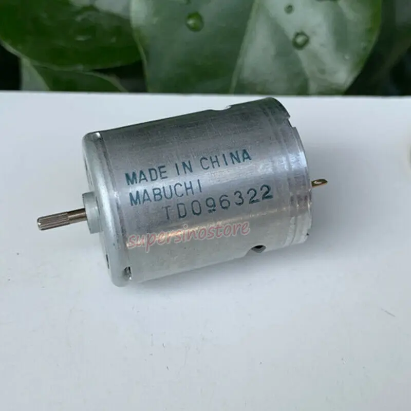 MABUCHI RK-370SD двигатель постоянного тока 3в-7.4в 6В рельефный вал 24 мм круглый