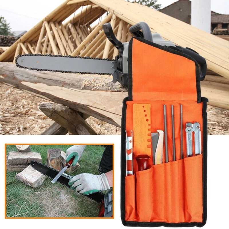 

10pcs/set Chainsaw Sharpening File Special Household Hand Tools Chain Sharpen