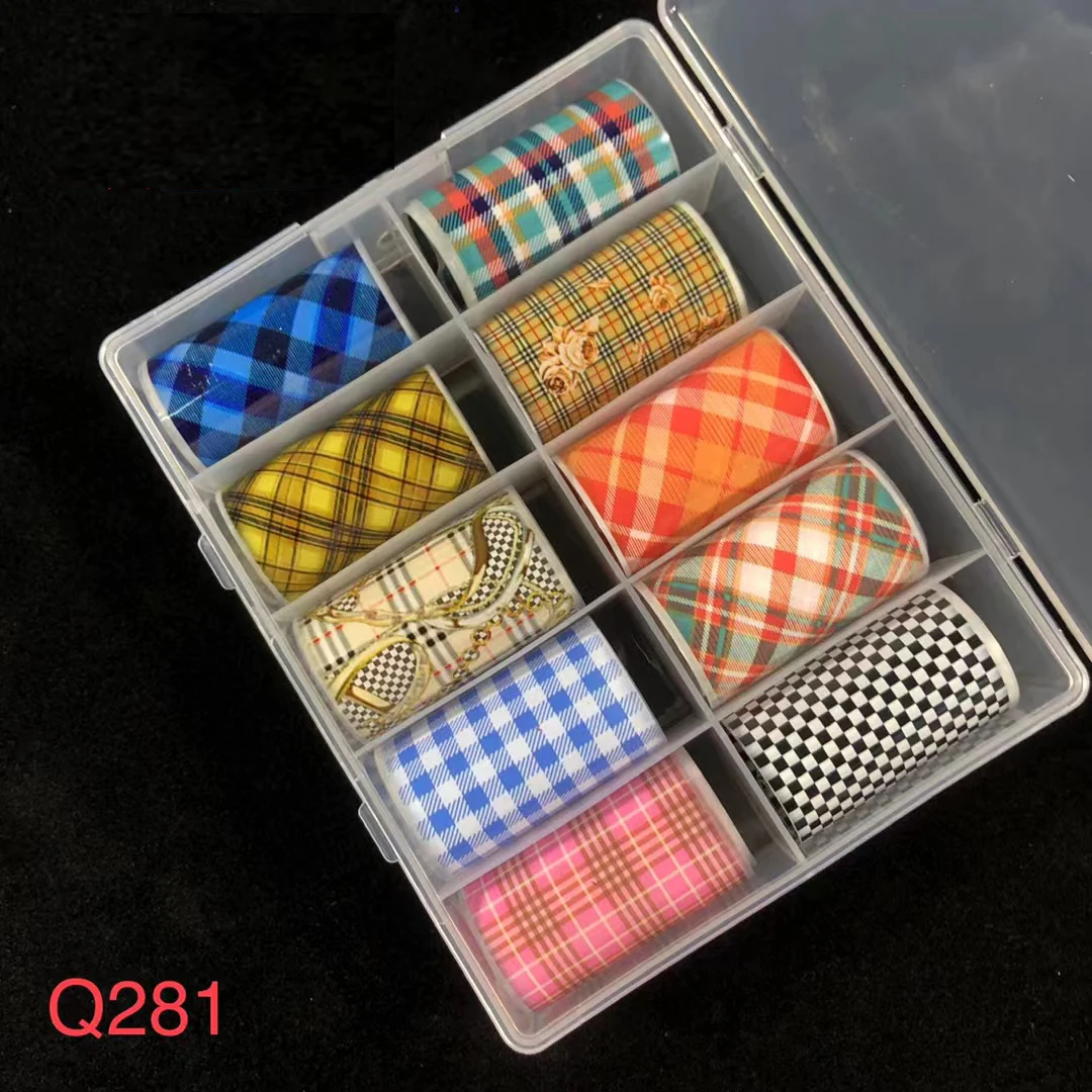 

1 коробка, полосатая Фольга для самостоятельного маникюра, искусство, фотофольга, наклейка для ногтей для девочек, Новое поступление 2021