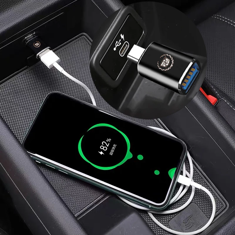 Адаптер Для проекционного экрана с логотипом автомобиля USB Type-C 1 шт. | Автомобили и