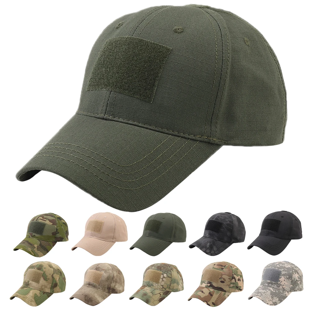 

Outdoor Camouflage Hat Baseball Caps Simplicity Tactical Military Army Camo Hunting Cap Hats Sport Cycling Caps For Men Adult