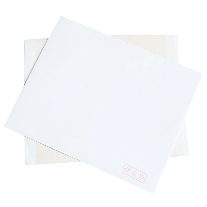 14 см Антикварные Золотые листы Золотая фольга бумага для рисования искусства и