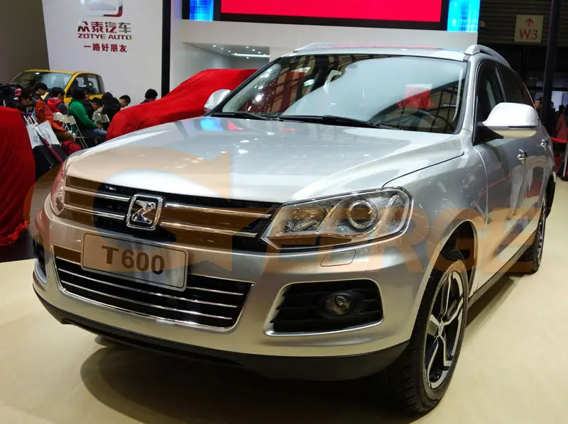 Для Zotye T600 2014 2015 2016 отличные ультра яркие CCFL ангельские глазки Halo кольца комплект