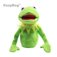 lovely puppet kermit the frog puppet sesame street the muppet show plush hand puppet toy 11 28 cm