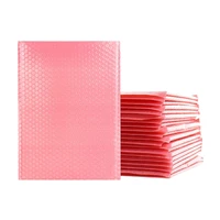 50 pcs 15x204cm pink bubble mailing self sealing padded envelope transport bag suitable for offices homes and shops