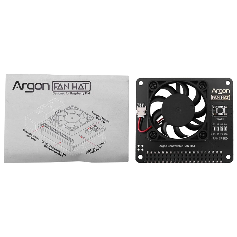 

1 комплект, чехол из алюминиевого сплава для Raspberry Pi 4B с пассивным отведением тепла