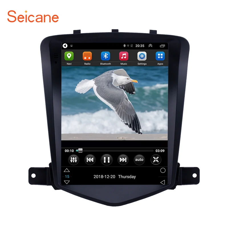 Автомобильный мультимедийный плеер Seicane 9 7 дюйма 2 Гб ОЗУ Android 1 GPS для 2008 2009 2010 2011 2013