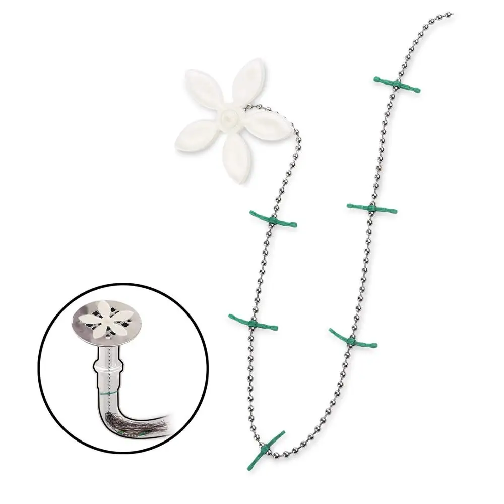 Легко чистится дренаж Уход за волосами крюк ограничитель цепи для очистки