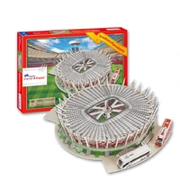 3d paper eps puzzle building model toy sport estadio stadion narodowy warsaw stadium football soccer worlds famous architecture