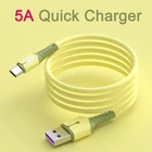 Зарядный кабель USB Type-C для Samsung S20, Macbook Pro, Xiaomi, 5 А