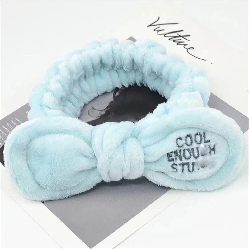 Женская эластичная повязка на голову с большими ушками |