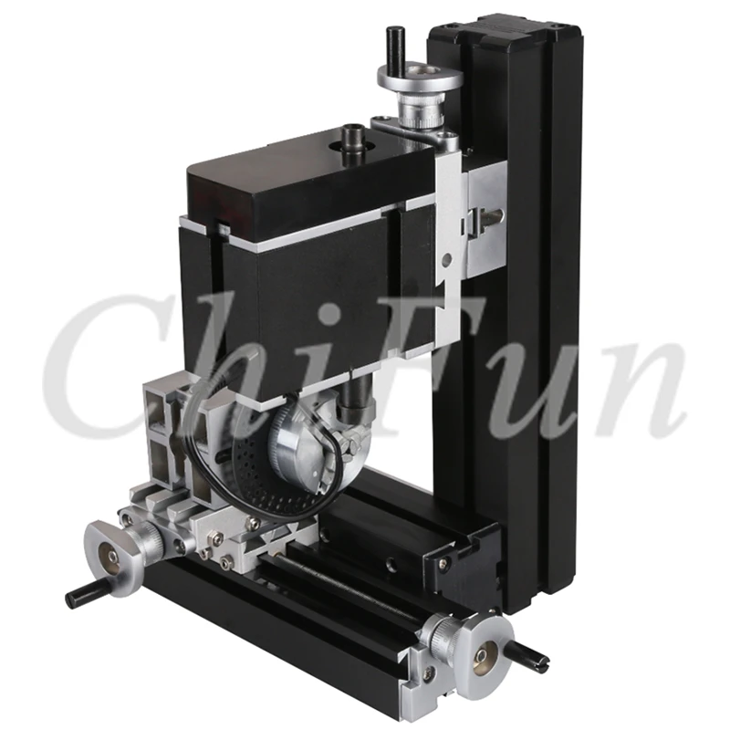 ZhouYu TZ10002MZ 12000 об/мин 60 Вт большой мощности мини-фрезерный станок с металлической