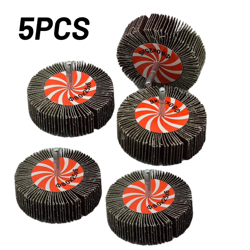 

Flap Sandpaper Wheel Disc Grinding Sanding Abrasive For Drill 6mm Shank