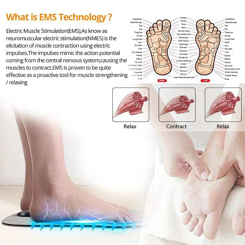 

New Foot Massager Cushion Massage Mat Improve Blood Circulation Relieve Ache Pain Acupoint Stimulation Eliminate Muscle Fatigue