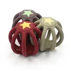 3D Детский умный мяч для захвата десен волнистый мяч Развивающие игрушки мягкий цветной трехмерный детский Прорезыватель для зубов