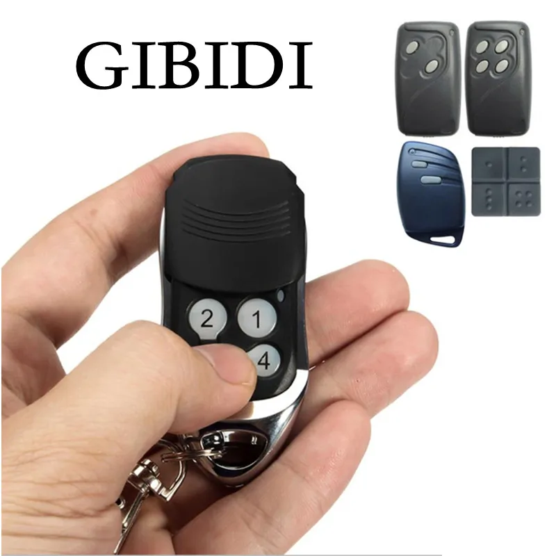 

GIBIDI Garage Door Remote Control 433MHz Rolling Code GIBIDI AU1600 AU1610 AU1680 AU1810 DOMINO Garage Command 433.92MHz Opener