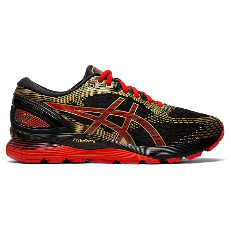 ASICS-GEL-Nimbus 21 оригинальные мужские кроссовки для бега стабильность Asics мужские кроссовки дышащие спортивные Nimbus 21