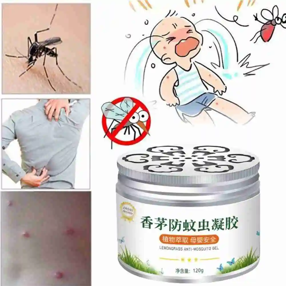 

Natural Mosquito Repellent Cream For Plant Citronella Non Toxic Anti Mosquito Gel Safe For Babies Adult Mosquito Repellent Cream
