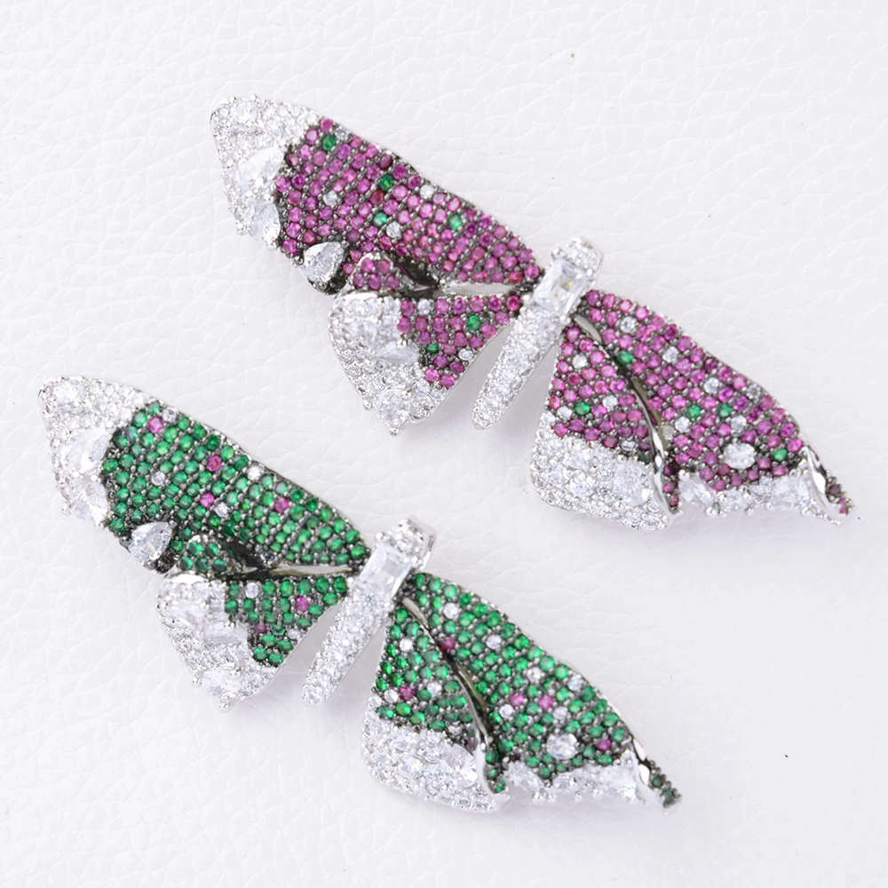 Высококачественная Женская Модная стильная брошь с бантом для женщин, рождественский подарок, 61x21 мм