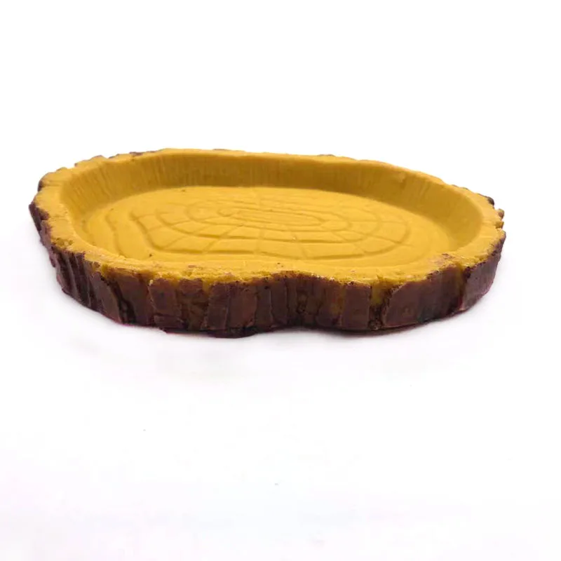 Смоляная аквариумная кормушка для рептилий миска воды резервуар рептилия