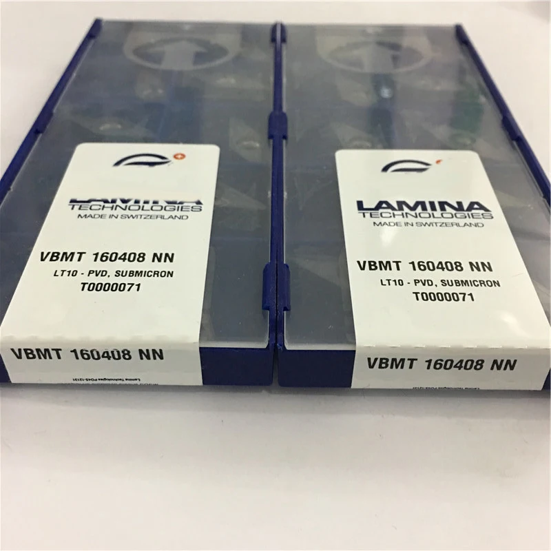 VBMT160408NN LT10 оригинальный ламиновый станок с ЧПУ твердосплавный вставной токарный