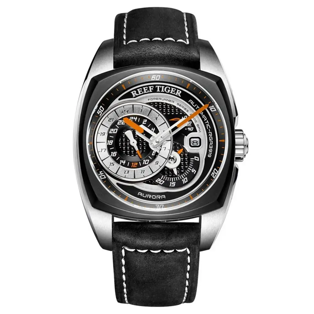 Часы наручные мужские автоматические водонепроницаемые спортивные