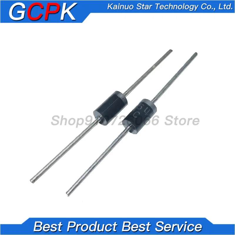 20PCS/LOT SF54 Rectifier Diode 5A 400V DO-27 New And |