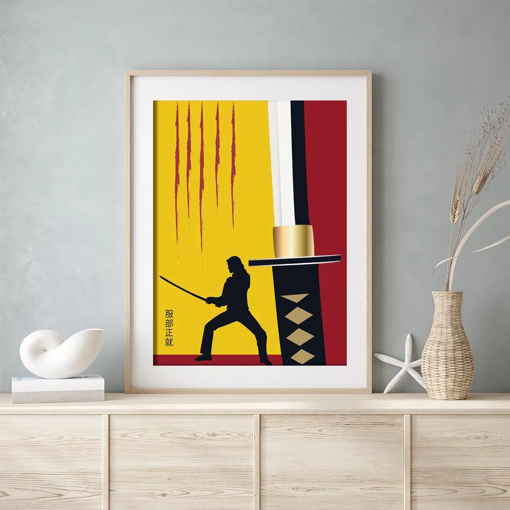 

Modern Canvas Poster Kill-Bill Wall Art Painting Nordic Posters and Prints Wall Pictures for Home Decor No Frame