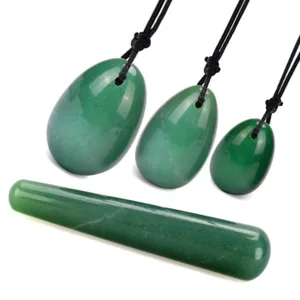 Натуральный авантюрин, нефрит, Йони, баклажаны, мышцы тазового дна, Кегель, упражнения, укрепление влагалища, Послеродовое восстановление, нефритовый шарик Бен-ва