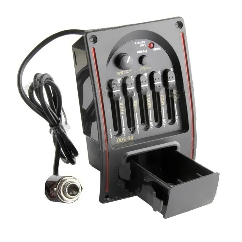 5 полосный гитара с эквалайзером пикап Предварительный усилитель акустической