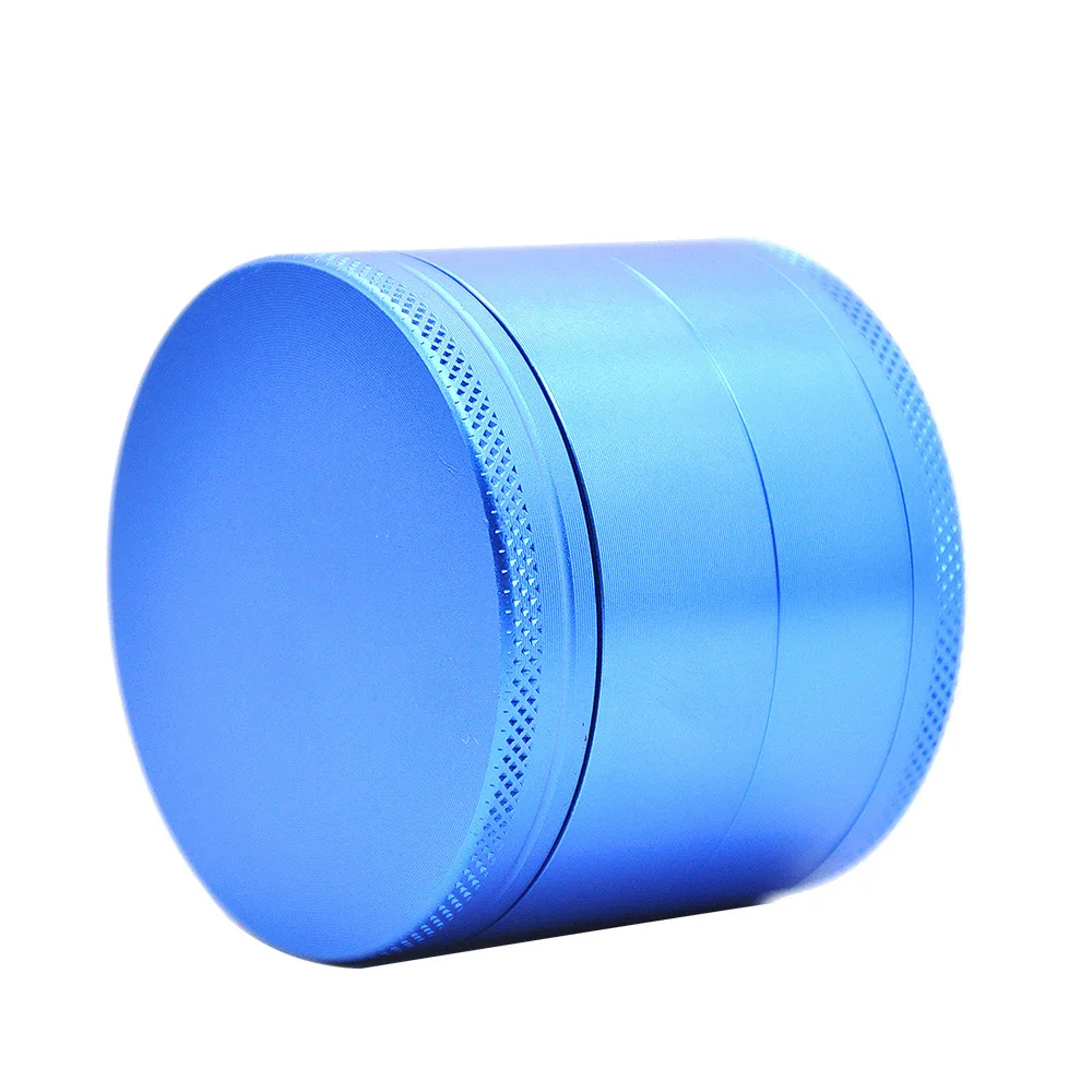 Металлическая шлифовальная машина 63 мм 4-слойная для трав с коробкой хранения