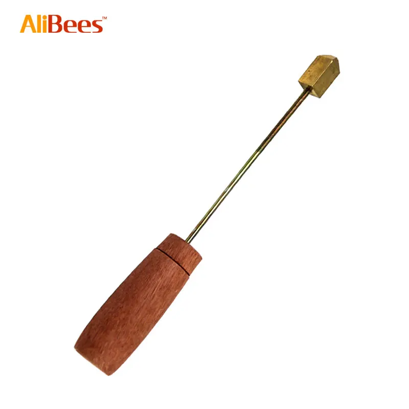 

Wooden handle Copper Head Gear Wire Embedder Beekeeping tools Honey Equipment