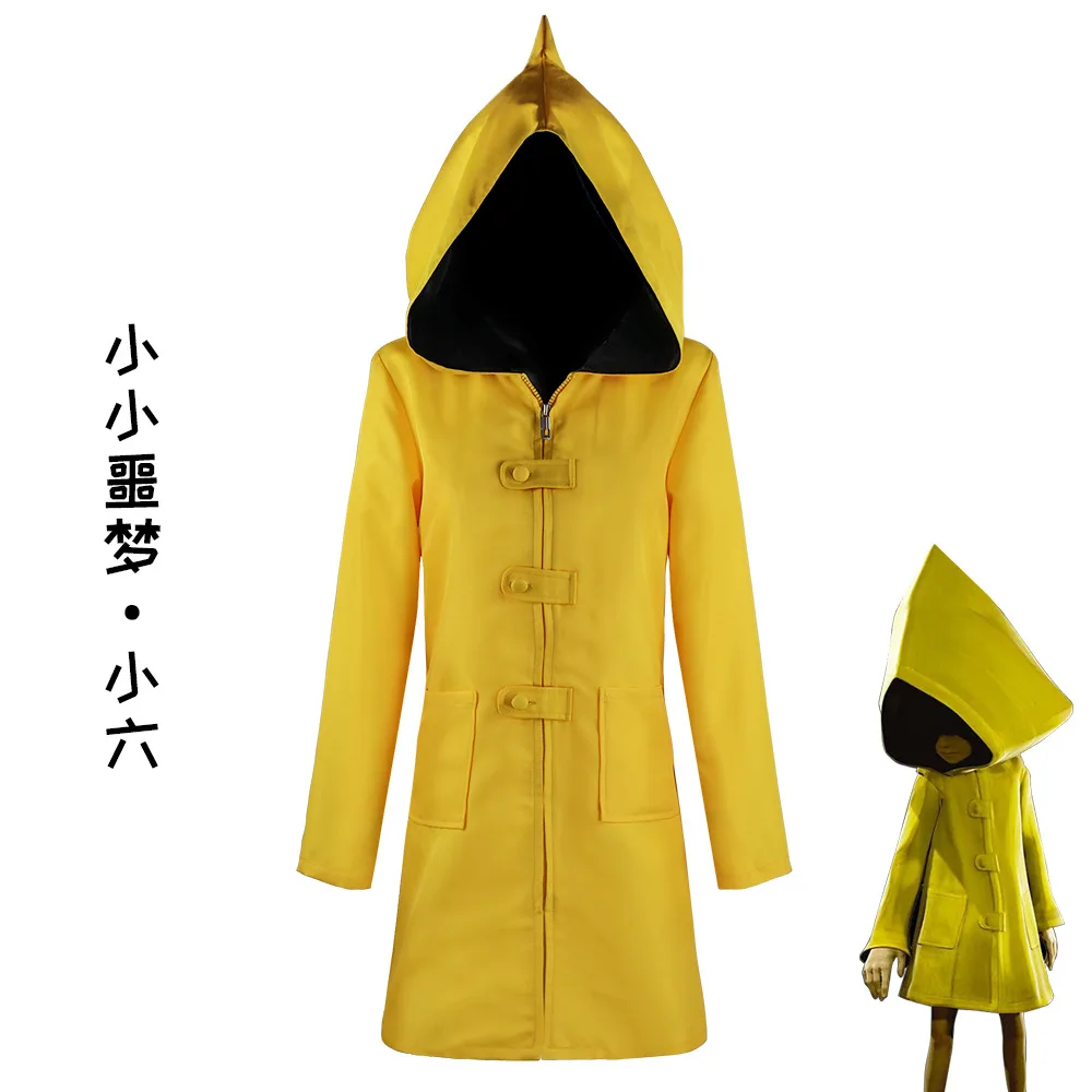 

Little Nightmare Family Mathcing Outfits Kids Clothing Hooded Coat Little Six Cosplay Costume Little Nightmare Hungry Child