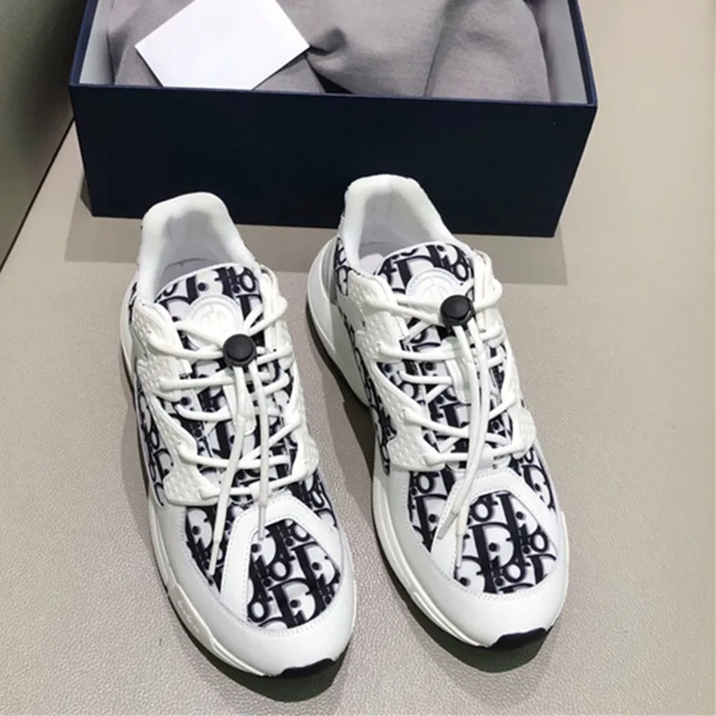 

Luxury Designer's Color Matching Breathable Casual Shoes High Quality Couple's Latest Color Daddy Shoes Sports Shoe Size 35-46