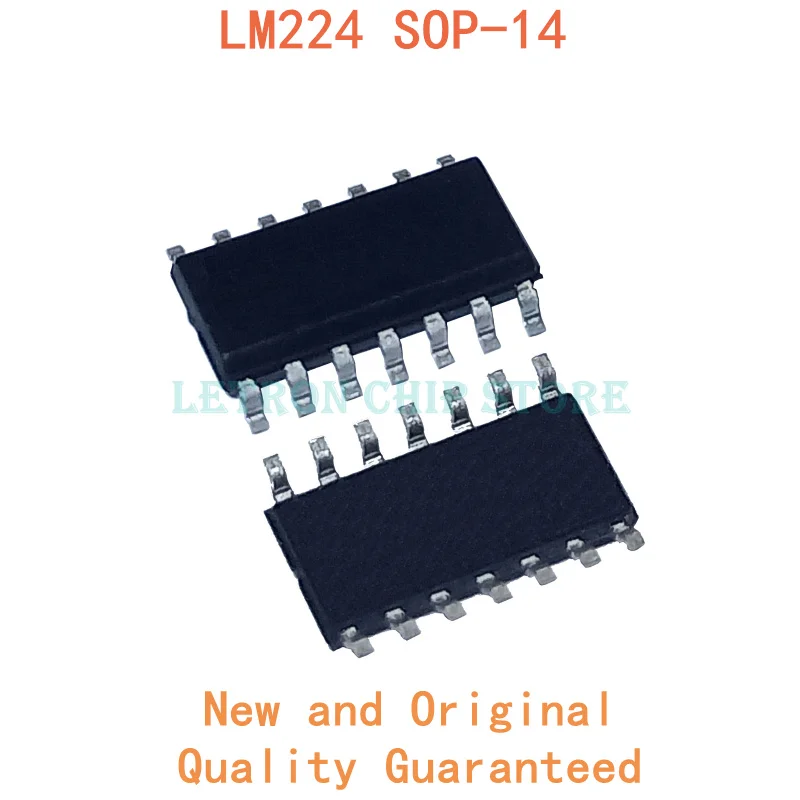 Новый и оригинальный чипсет IC LM224 SOP14 LM224D SOP-14 LM224DR SOP LM224DR2G SOIC14 LM224DT SOIC-14 LM224DG SMD 224, 10 шт.